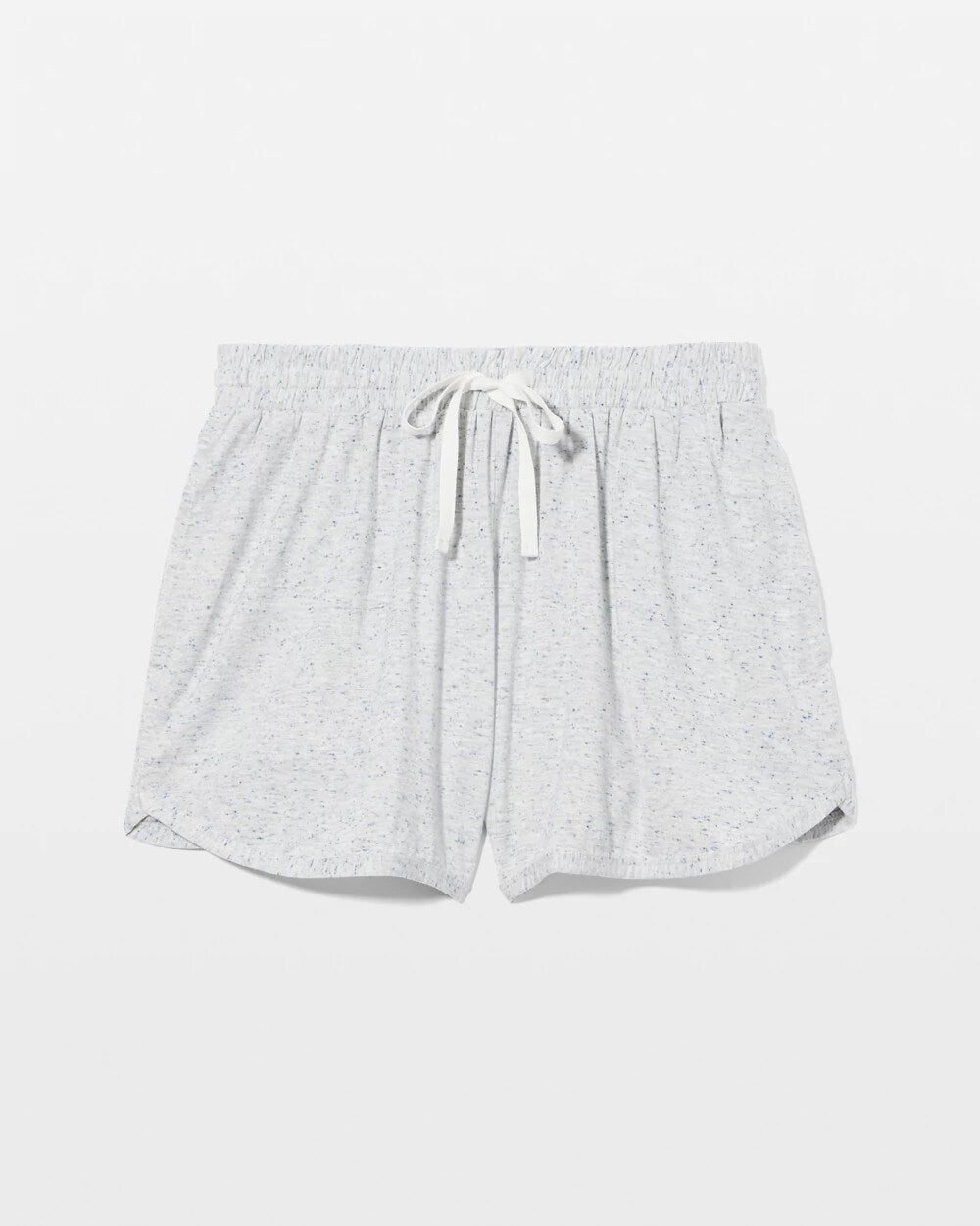 Soma / Slub Curved Hem Pajama Short BLUE SLUB