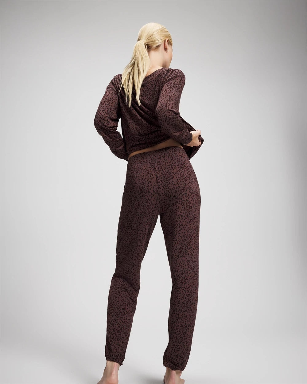 Soma / Banded Ankle Pajama Pant HOT SPOT MOCHA