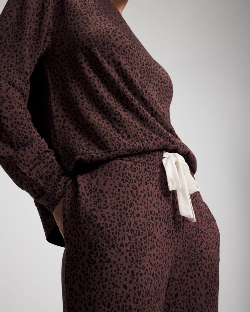 Soma / Banded Ankle Pajama Pant HOT SPOT MOCHA