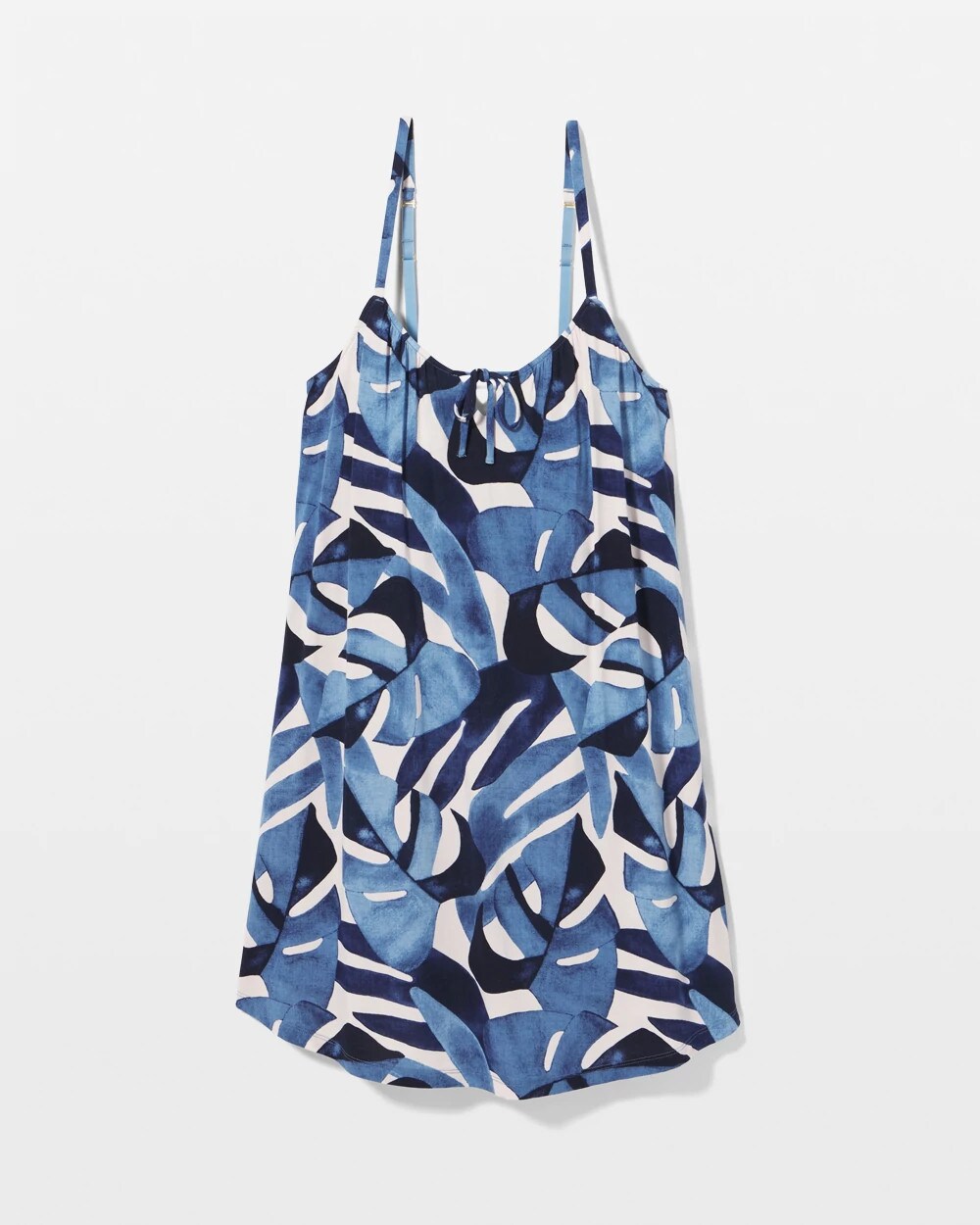 Soma / Tie-Front Chemise TROPICAL BREEZE SKY