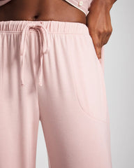 Soma / Solid Piped Pajama Pant VINTAGE PINK