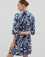 Soma / Short Robe TROPICAL BREEZE SKY