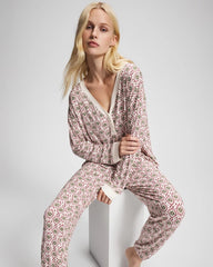 Soma / Banded Ankle Pajama Pant PATTERNED PIECES CHAMP