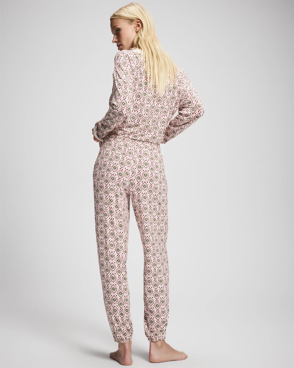 Soma / Banded Ankle Pajama Pant PATTERNED PIECES CHAMP