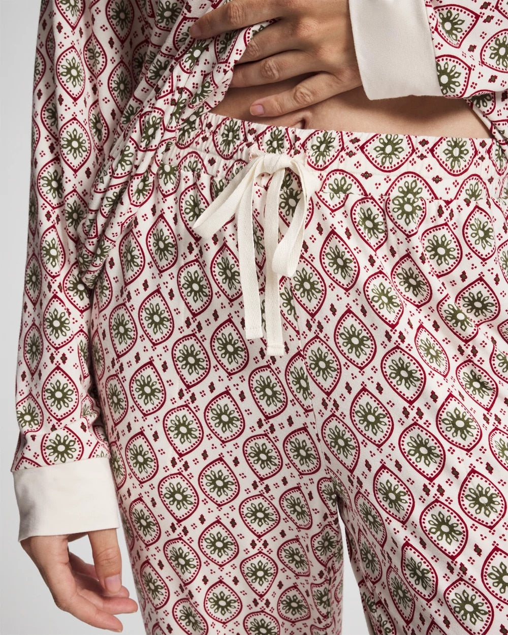 Soma / Banded Ankle Pajama Pant PATTERNED PIECES CHAMP