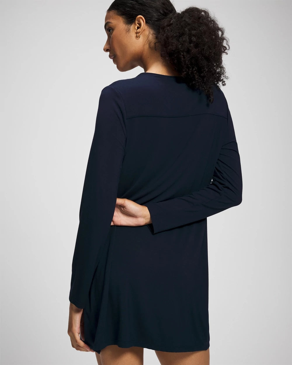 Soma / Long-Sleeve Sleepshirt NIGHTFALL NAVY