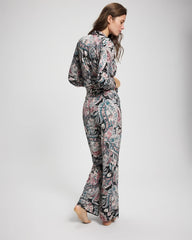 Soma / Printed Pajama Pant REGAL PAISLEY BLACK