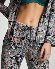 Soma / Printed Pajama Pant REGAL PAISLEY BLACK