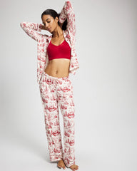 Soma / Printed Pajama Pant ENCHANTED TOILE CHAMPAGNE