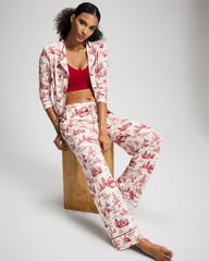 Soma / Printed Pajama Pant ENCHANTED TOILE CHAMPAGNE