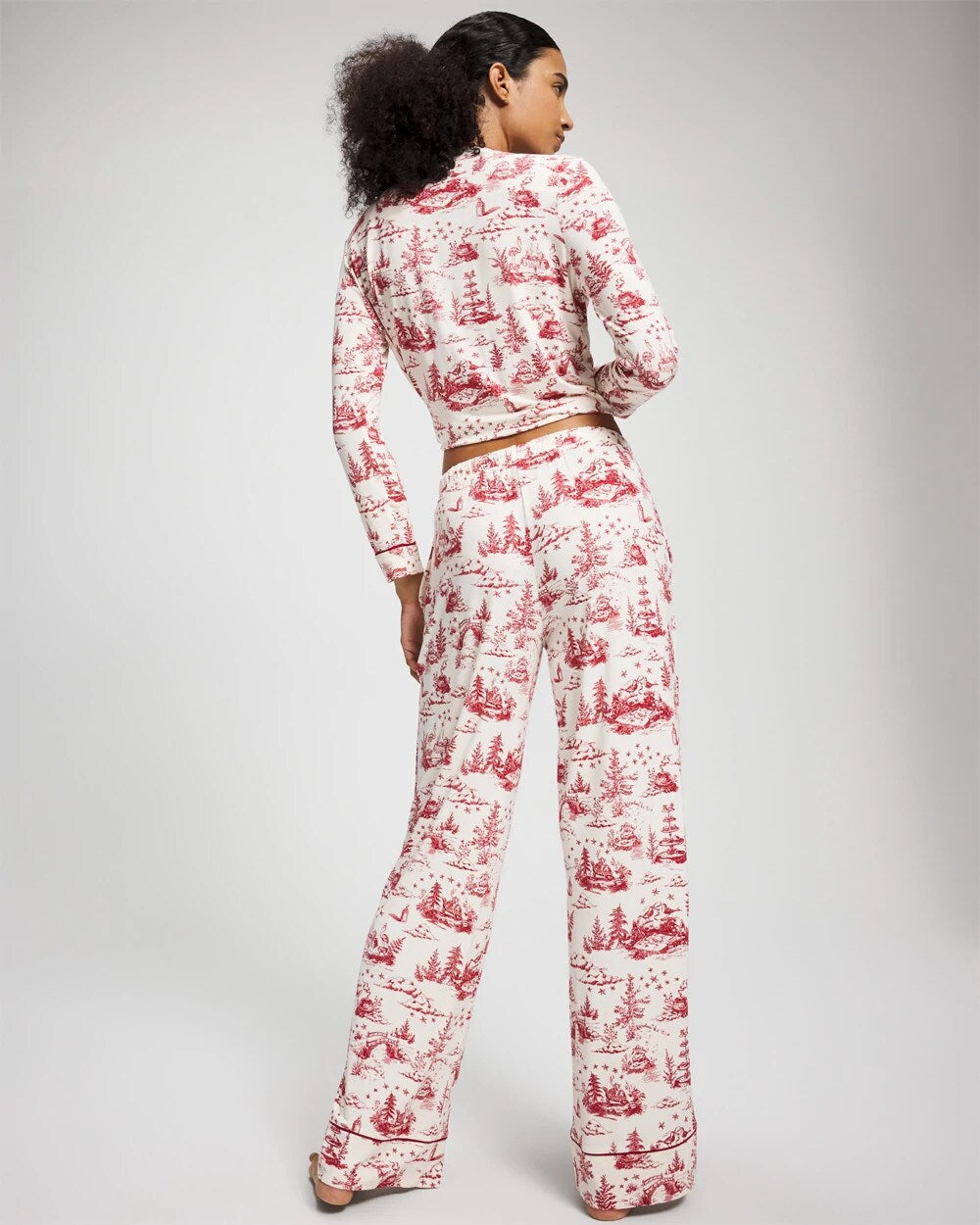 Soma / Printed Pajama Pant ENCHANTED TOILE CHAMPAGNE