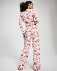 Soma / Printed Pajama Pant ENCHANTED TOILE CHAMPAGNE
