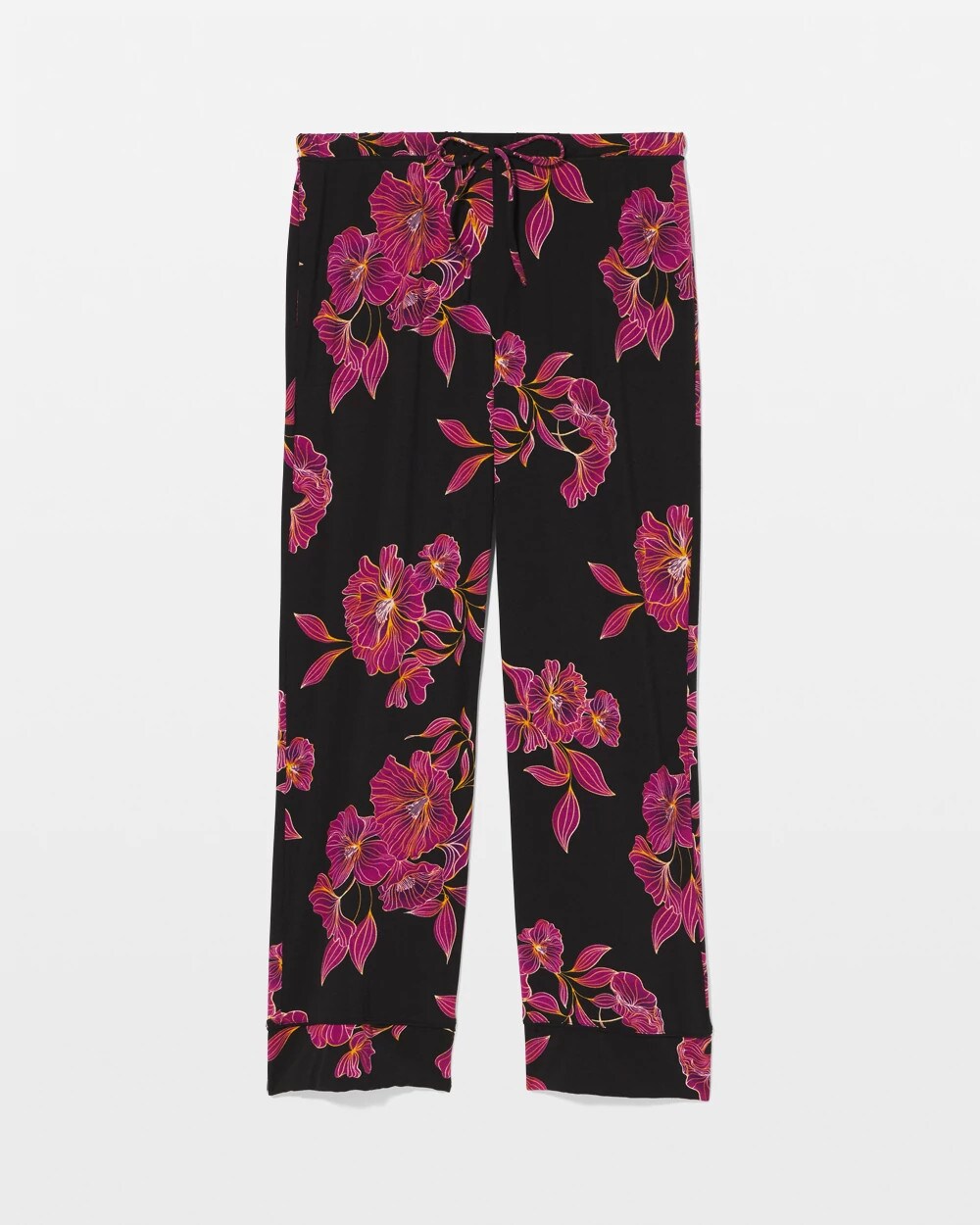 Soma / Printed Pajama Pant GILDED BLOOMS MAGENTA