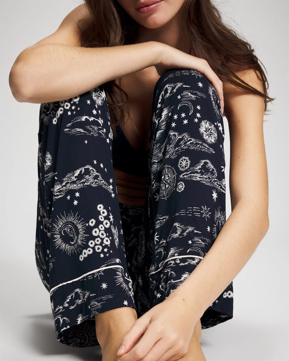 Soma / Printed Pajama Pant COSMIC BALLET NAVY