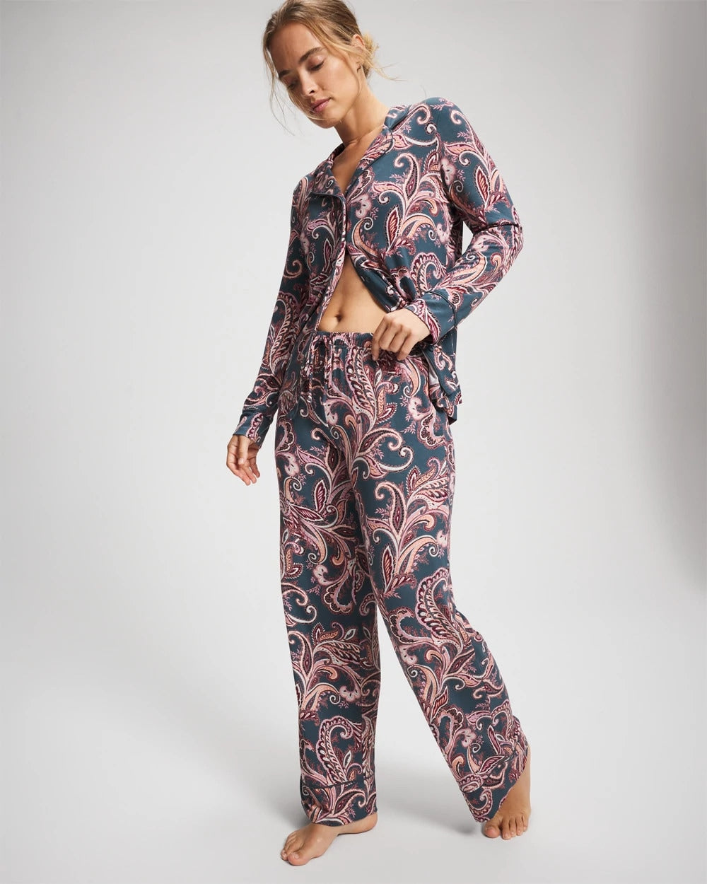 Soma / Printed Pajama Pant IMPERIAL PAISLEY MD PET