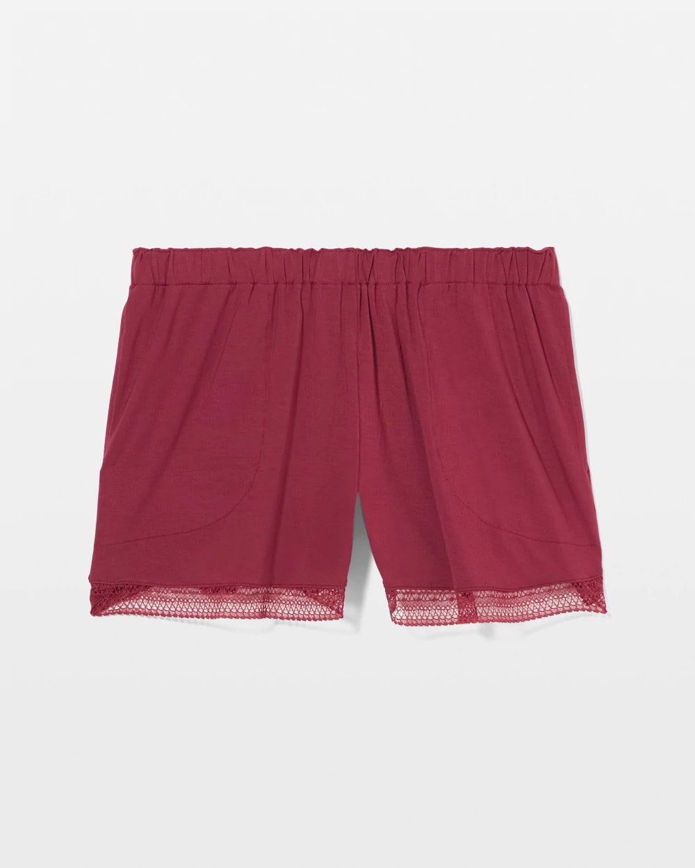 Soma / Geo Lace Pajama Short GARNET