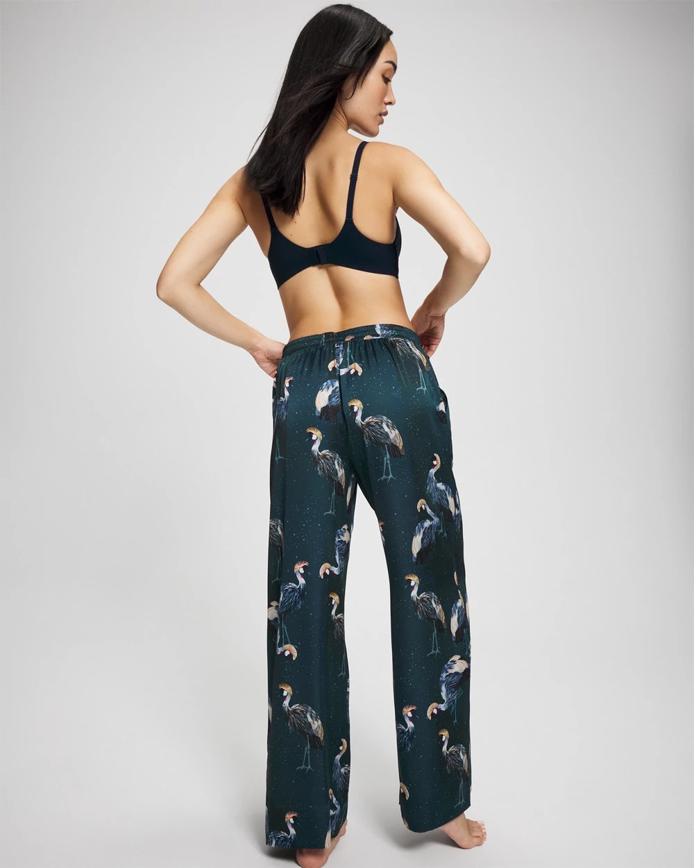 Soma / Pajama Pants MIDNIGHT CRANES BLUE