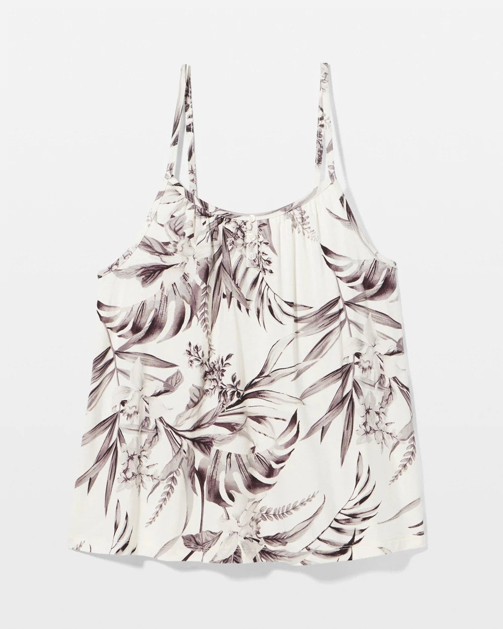 Soma / Cool Nights Pajama Cami PALM PERFECT CHAMPAGNE