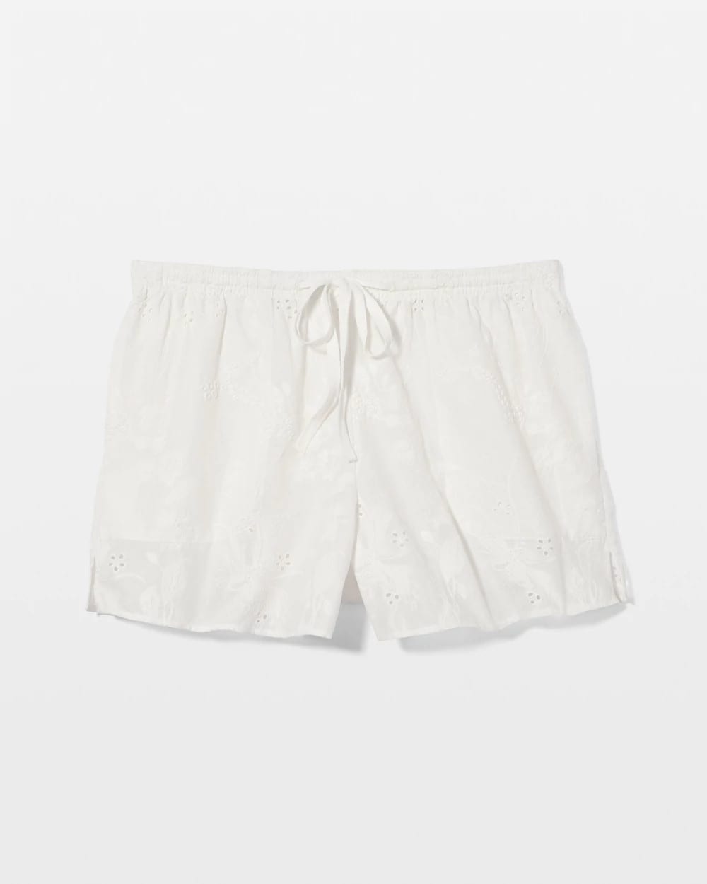 Soma / Cotton Eyelet Pajama Short COCONUT