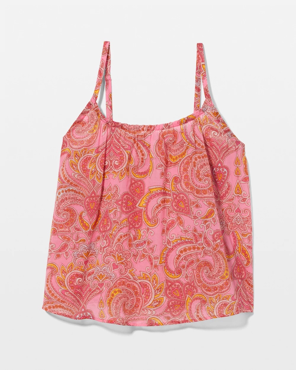 Soma / Cotton Voile Pajama Cami SHOW OFF PAISLEY P GUAVA