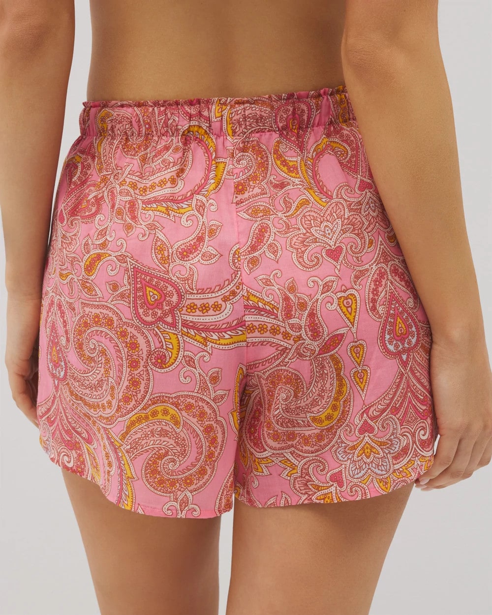 Soma / Cotton Voile Pajama Short SHOW OFF PAISLEY P GUAVA