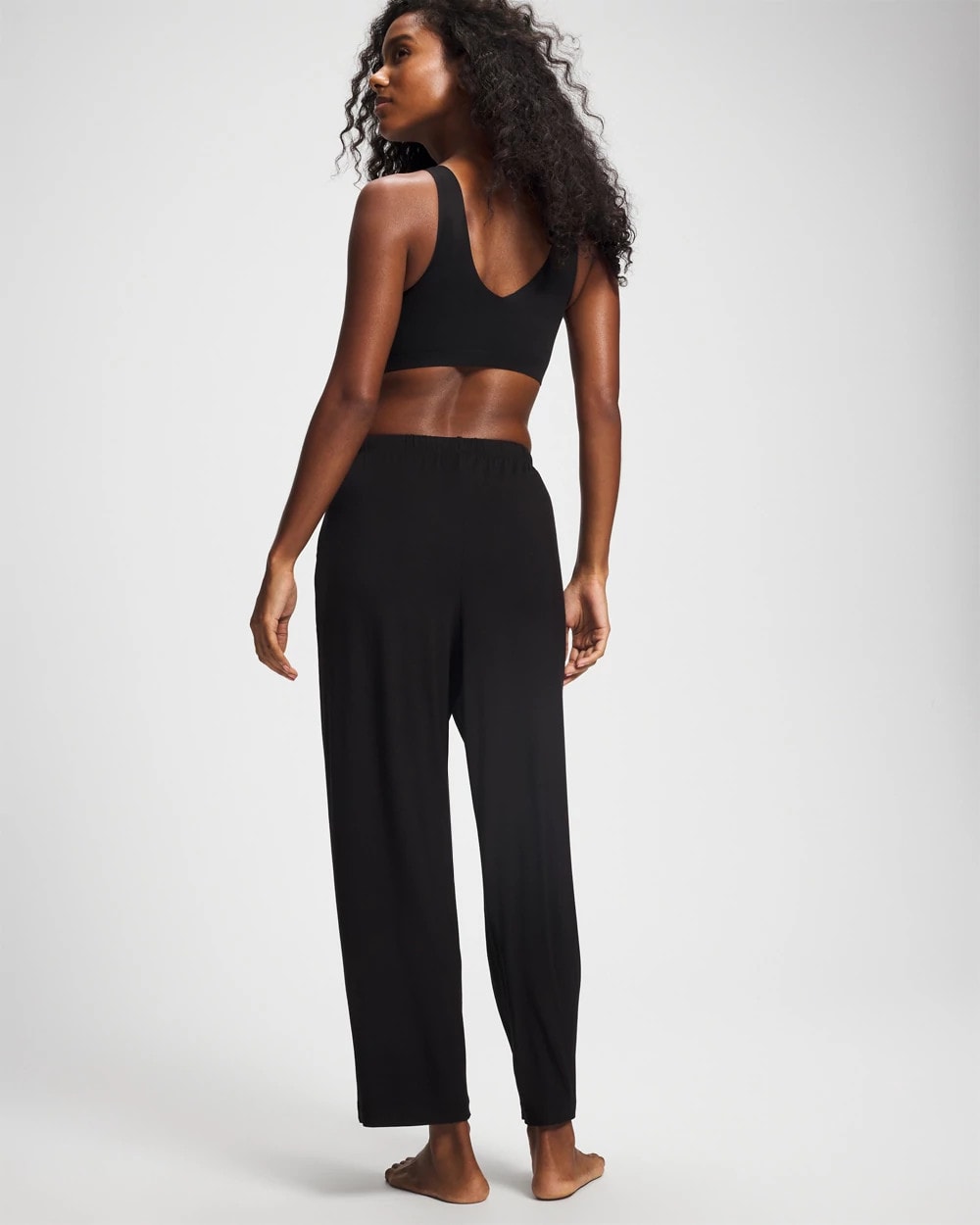 Soma / Ankle Pajama Pant BLACK