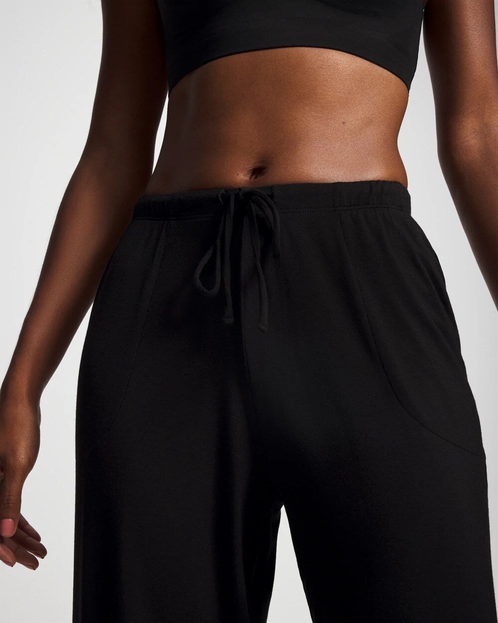 Soma / Ankle Pajama Pant BLACK