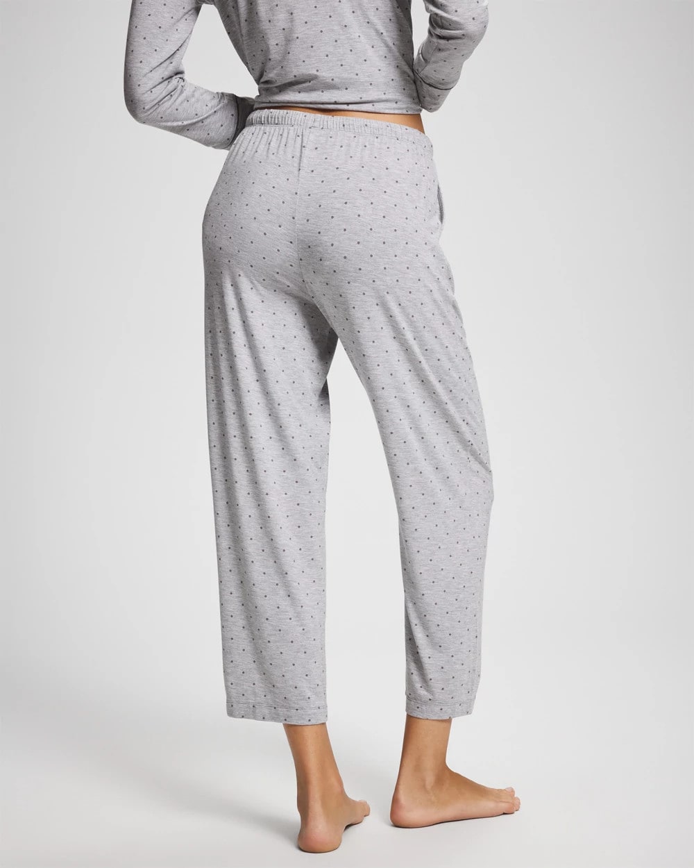 Soma / Ankle Pajama Pant PEACEFUL DOT HEATHER