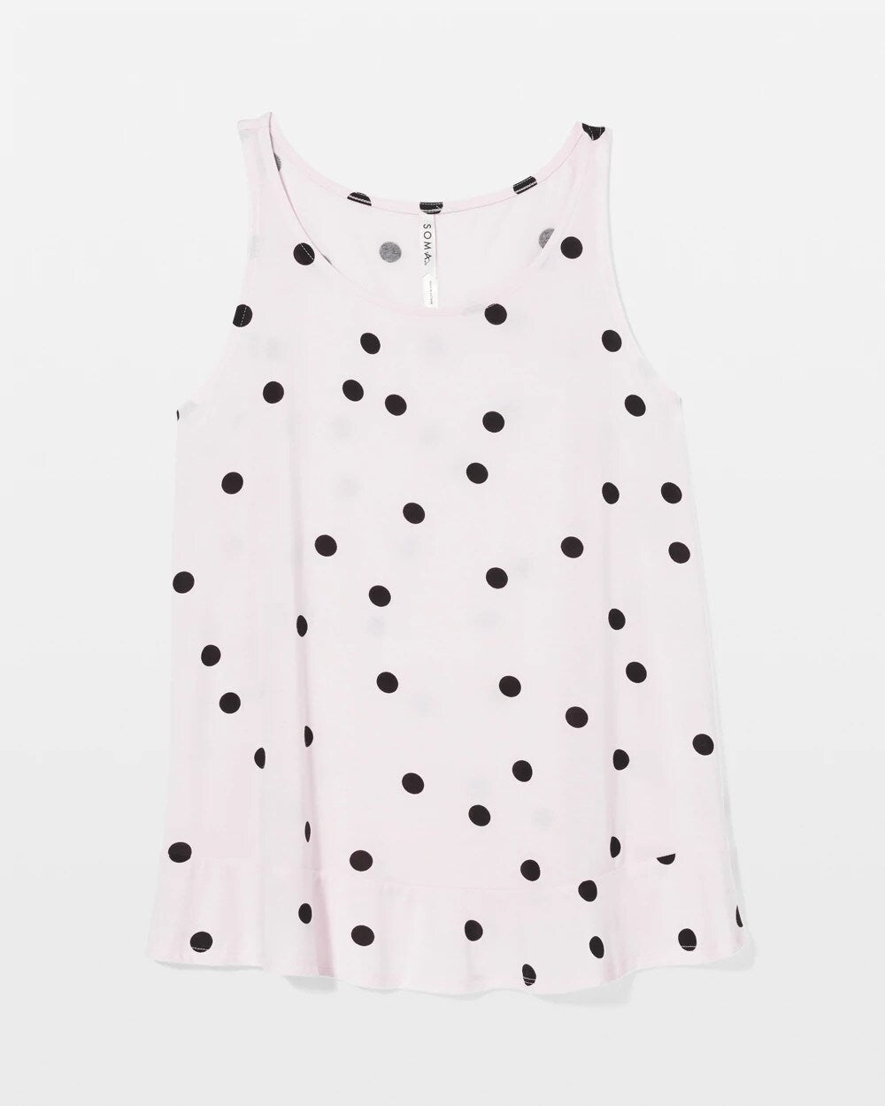 Soma / Ruffle Pajama Tank CHEERFUL DOT B SUGAR