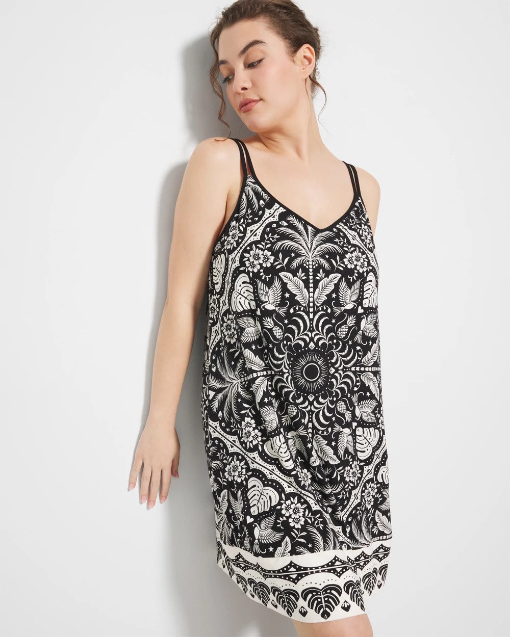 Soma / Chemise AMAZONIA TILE BLACK