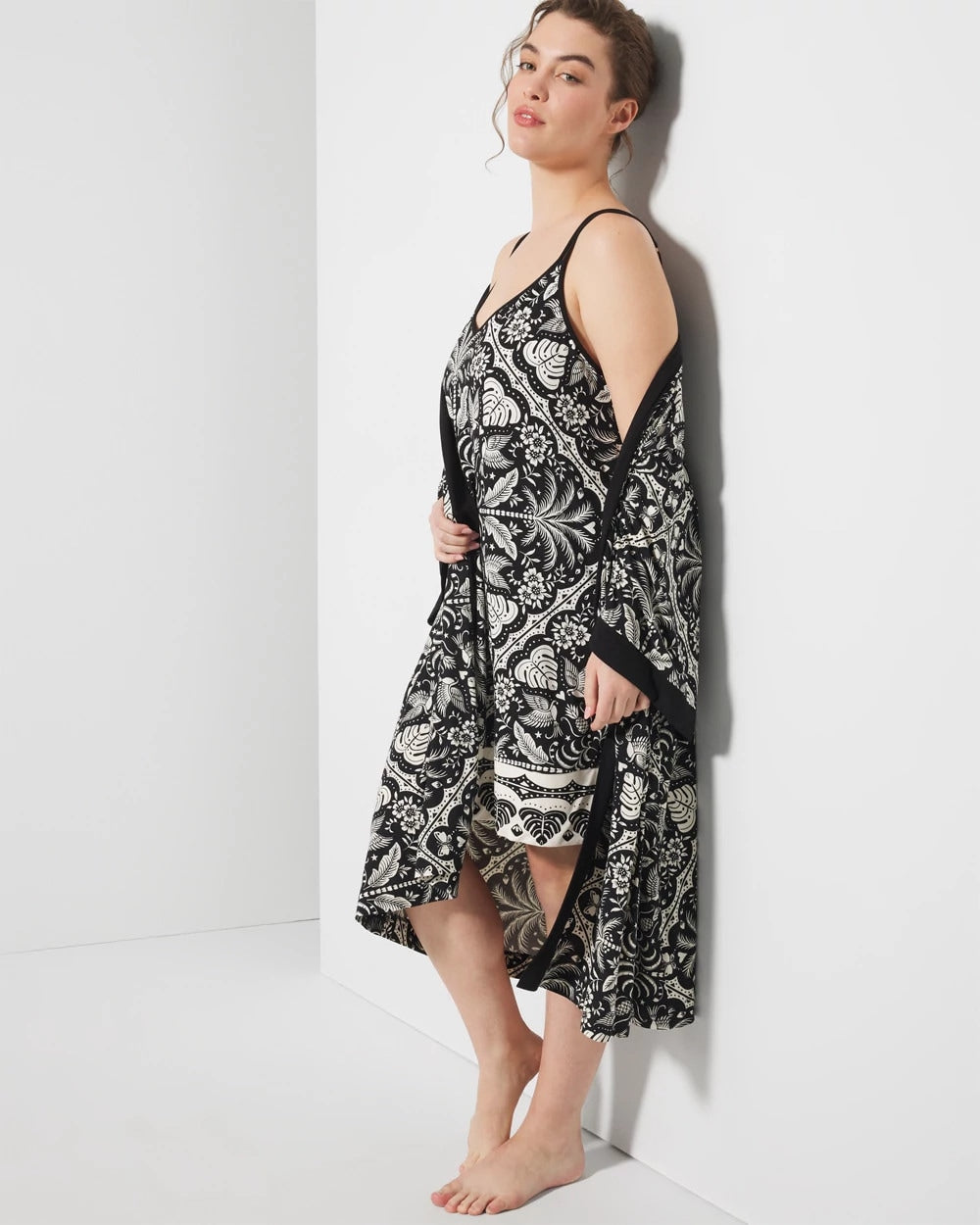 Soma / Chemise AMAZONIA TILE BLACK