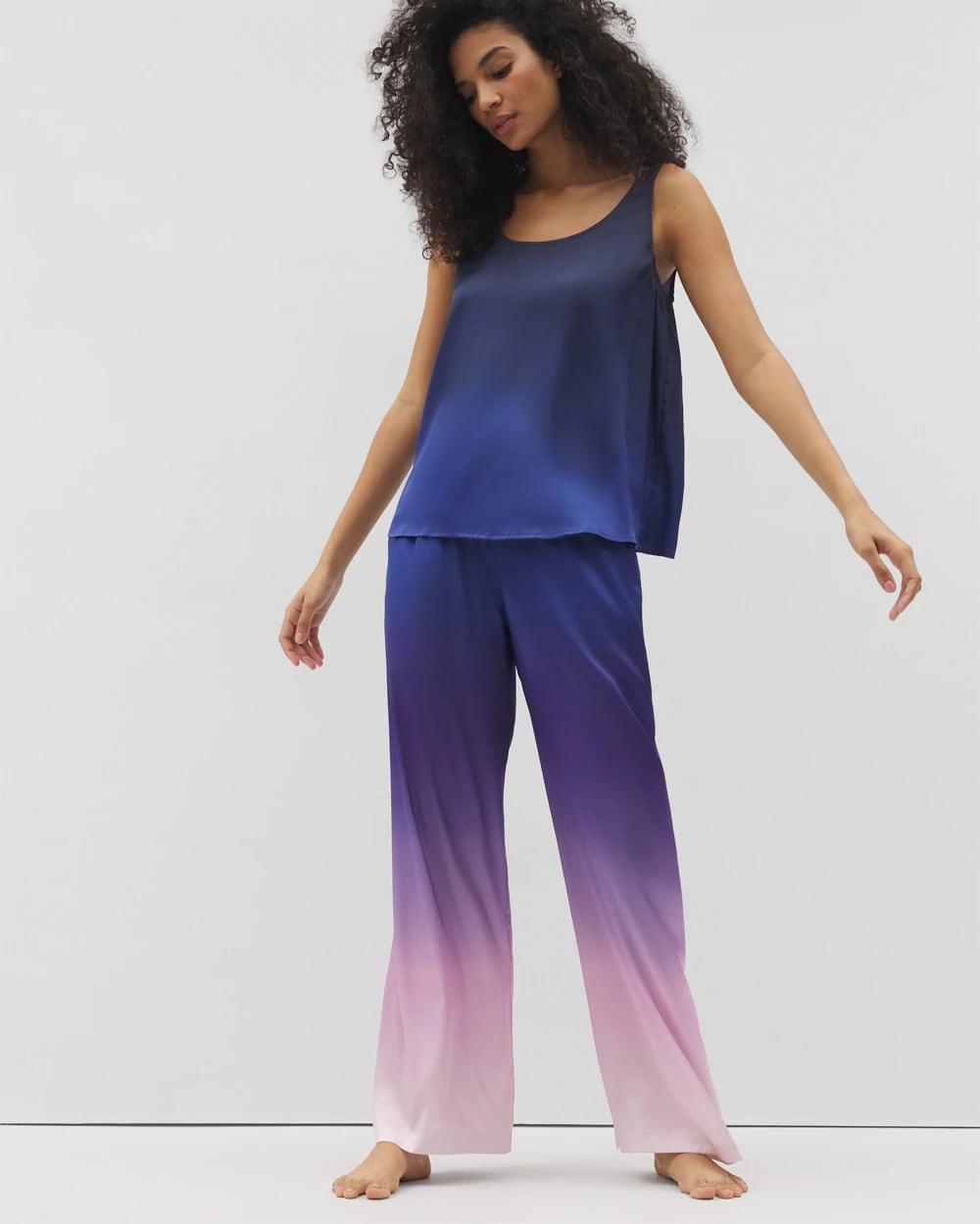 Soma / Pajama Tank MARINE OMBRE SUGAR COATED