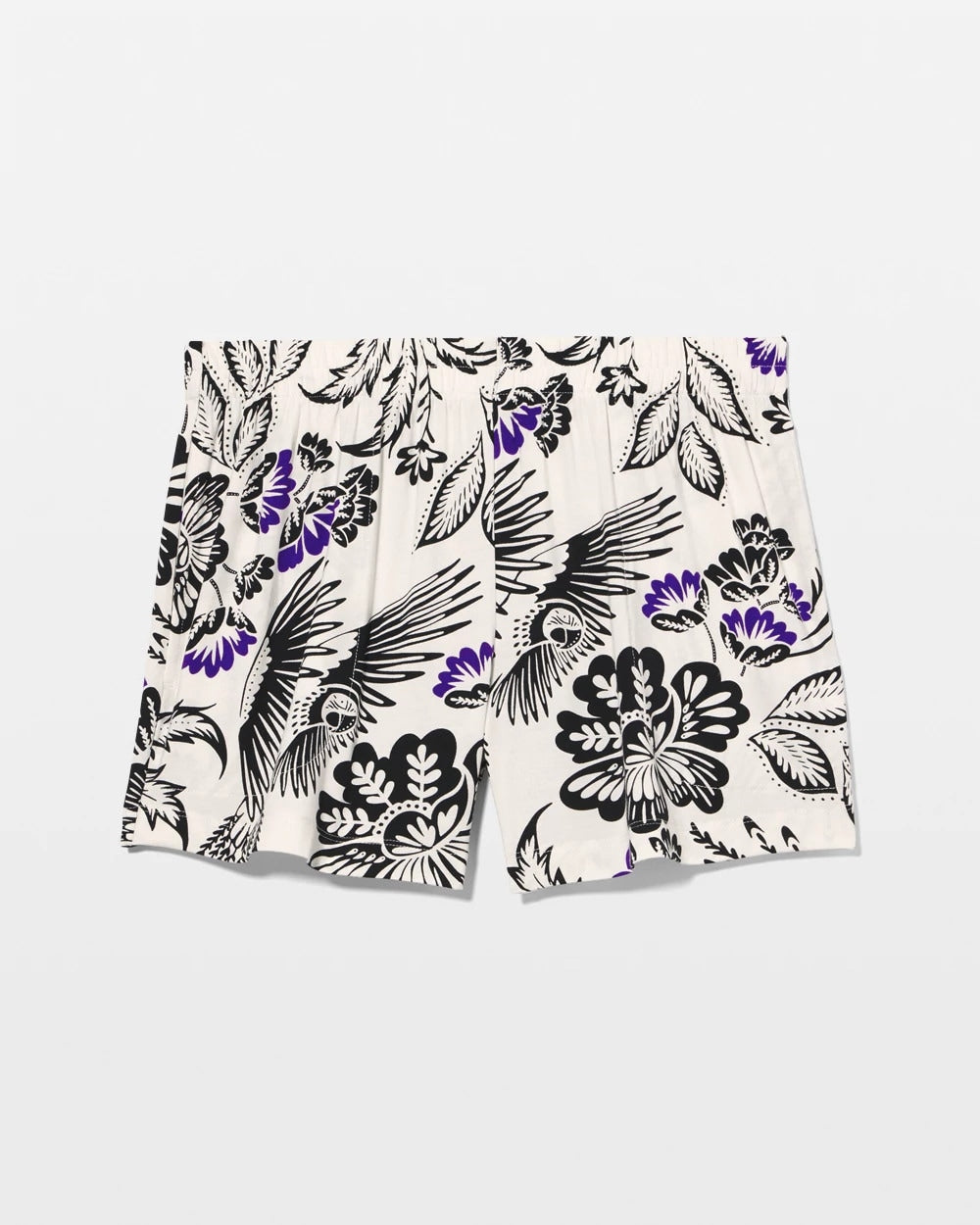 Soma / Smocked Waist Pajama Short FLY BY NIGHT CHMPGNE DRMS