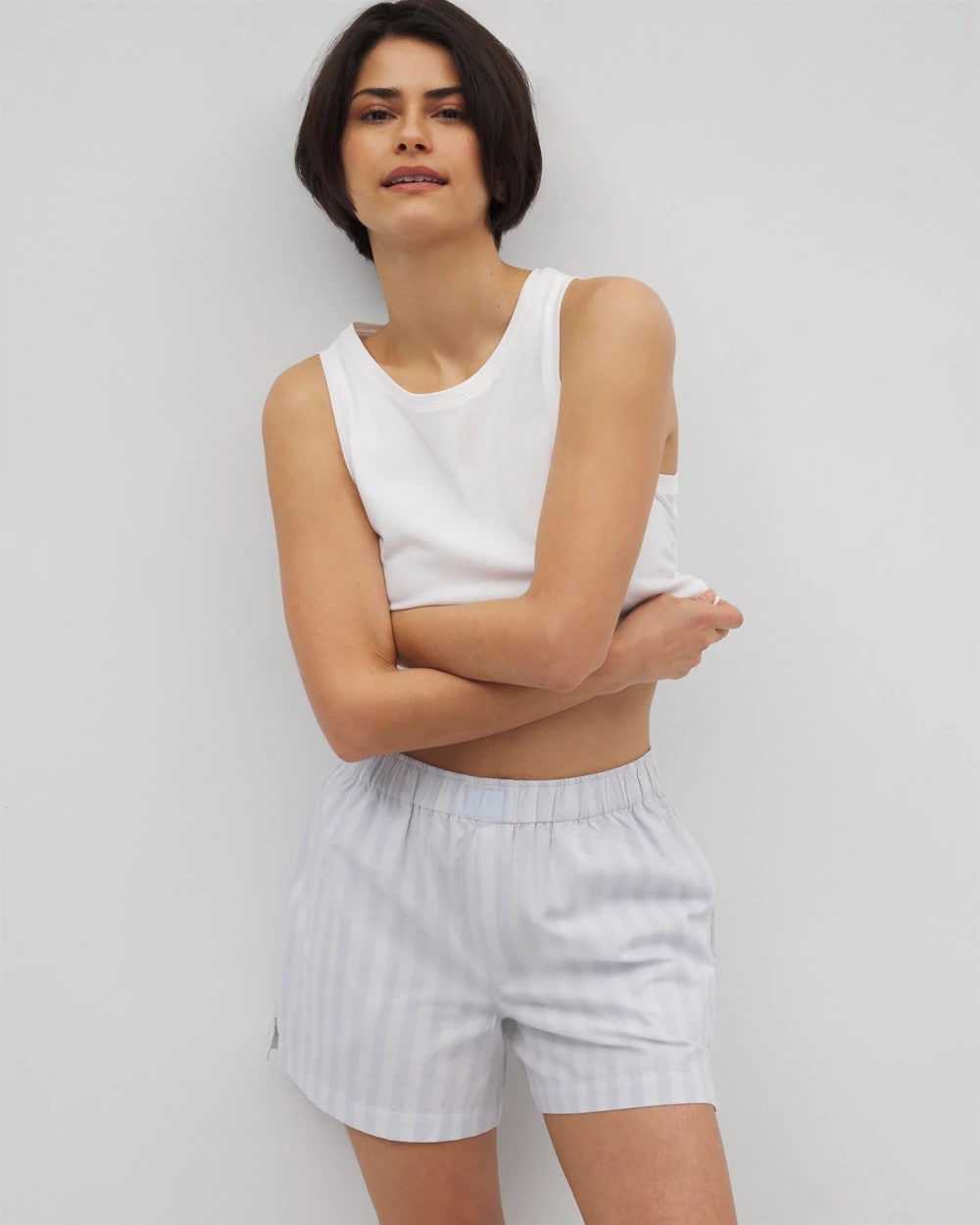 Soma / Pajama Shorts PLAYA STRIPE OCEAN AIR