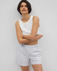 Soma / Pajama Shorts PLAYA STRIPE OCEAN AIR