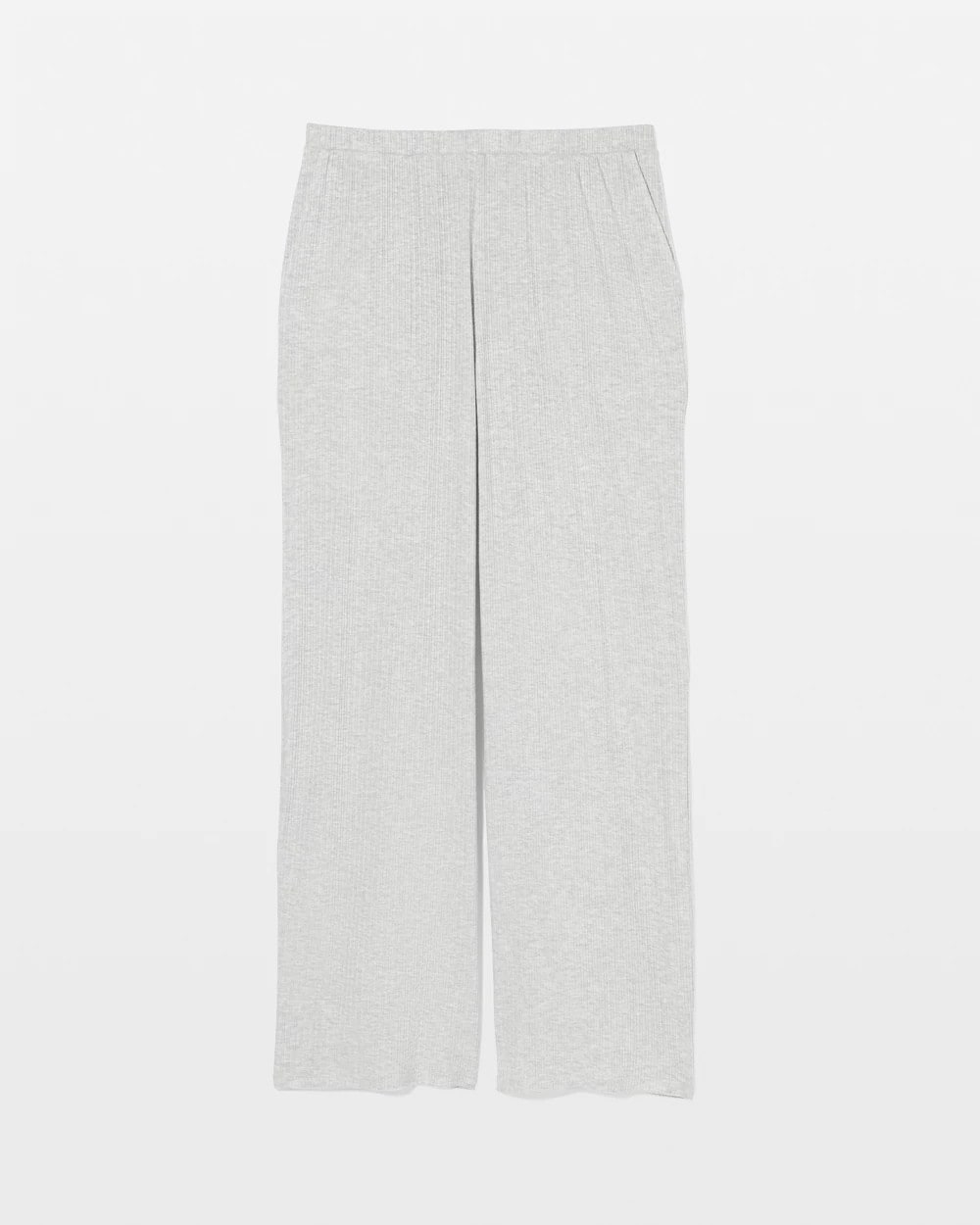 Soma / Pointelle Wide Leg Pajama Pant HEATHER FROST