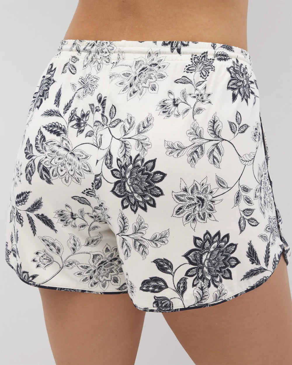 Soma / Printed Pajama Shorts MEANDERING GARDEN CHAMP