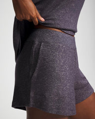Soma / CozyLuxe Pajama Short GRAY INK/PEARLED IVORY