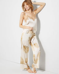 Soma / Printed Pajama Pants CHIFFON FLORAL G CHMP DRM