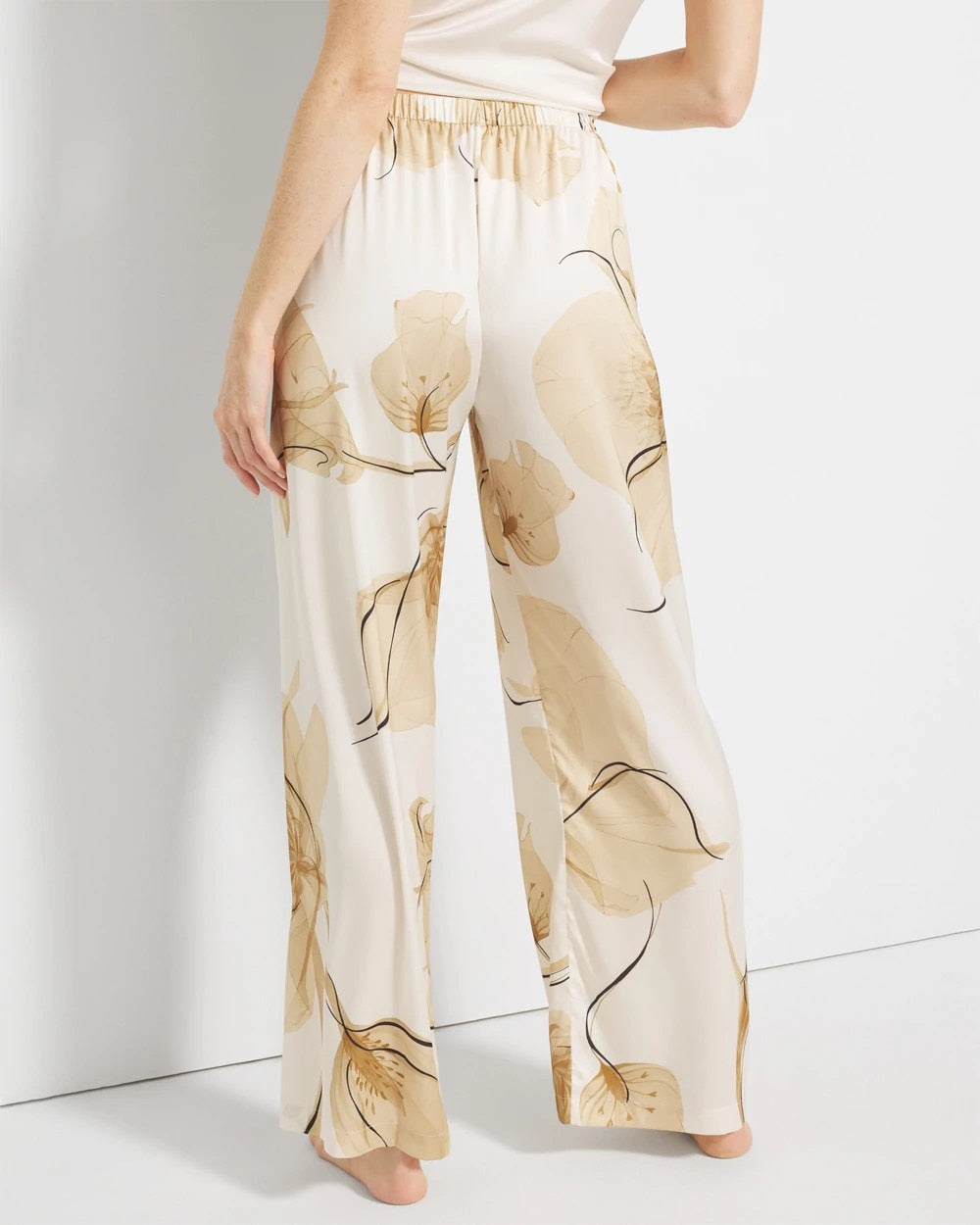 Soma / Printed Pajama Pants CHIFFON FLORAL G CHMP DRM