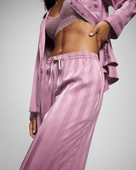 Soma / Shadow Stripe Pajama Pant LILAC WINE