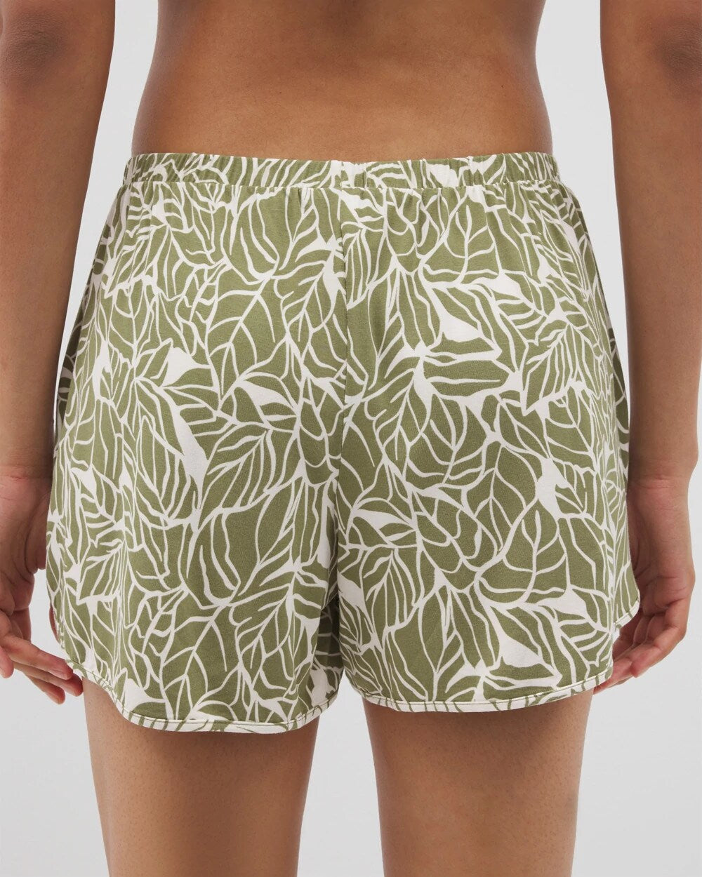 Soma / Printed Pajama Short PALMTASTIC VETIVER/CHAMP