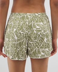 Soma / Printed Pajama Short PALMTASTIC VETIVER/CHAMP
