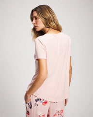 Soma / Short Sleeve Pajama Tee PINK BLUSH