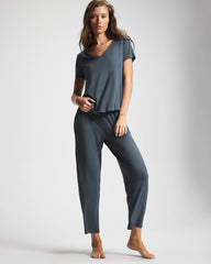 Soma / Short Sleeve Pajama Tee PETROL