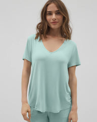 Soma / Short Sleeve Pajama Tee HARBOR GREEN