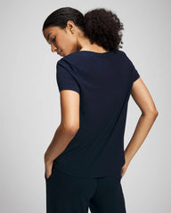 Soma / Short Sleeve Pajama Tee NIGHTFALL NAVY