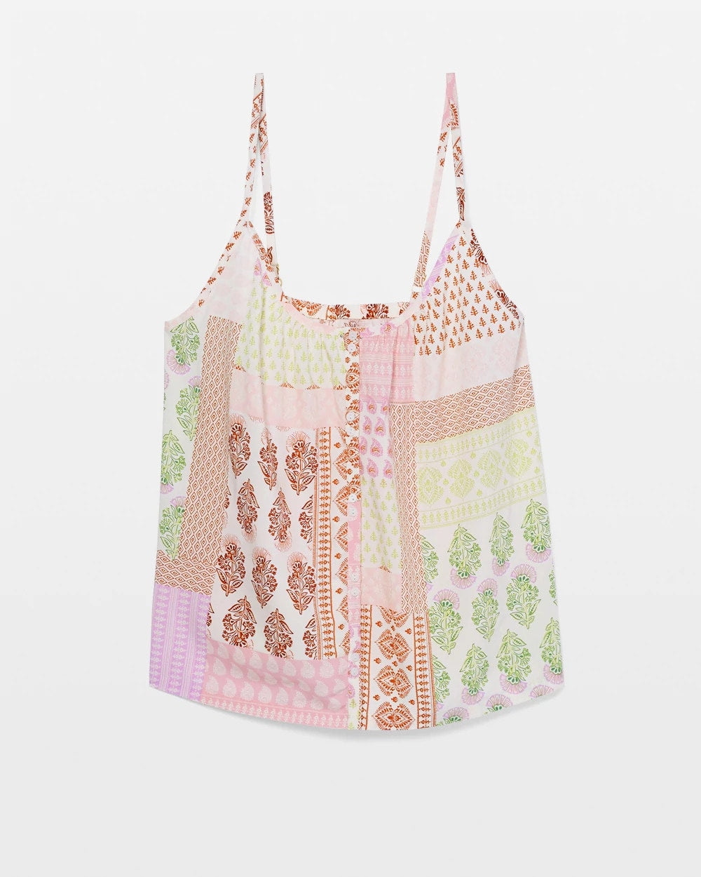 Soma / Pajama Cami PERFECT PATCHWORK WHITE S