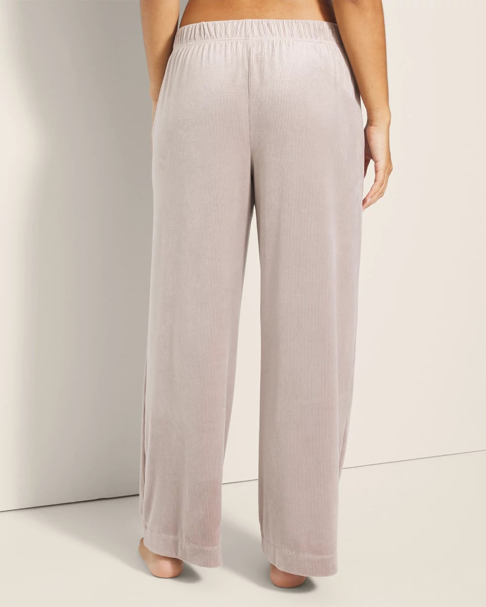 Soma / bed Wide-Leg Pajama Pants SILVER TAUPE