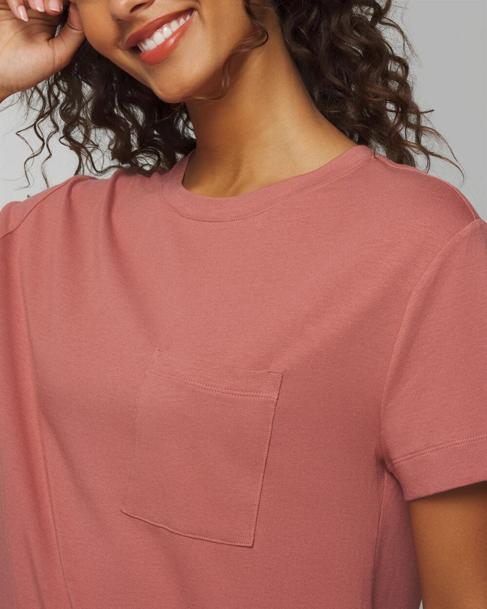 Soma / Short-Sleeve Pocket Pajama Tee